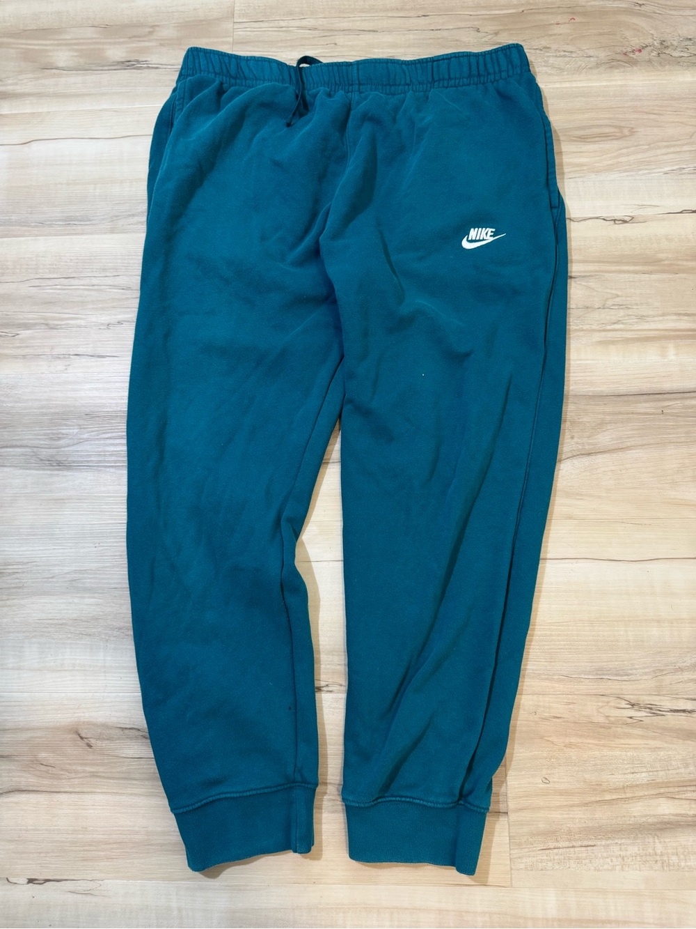 Nike Men’s Teal Fleece Jogger Bottoms
